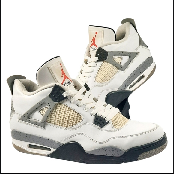 Jordan 4 Retro White Cement (2012)Men's 308497-103 - US - Picture 1 of 5